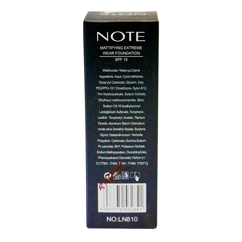 NOTE Foundation (SPF 15) 40ml 1