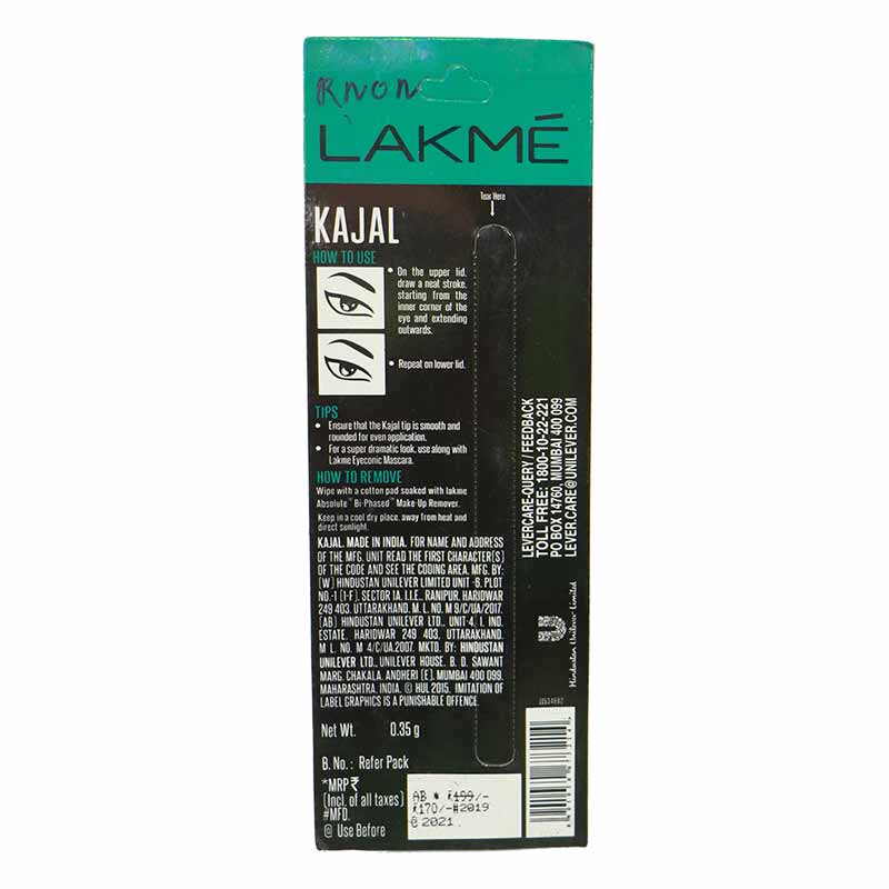 Lakme Eyeconic Kajal 1