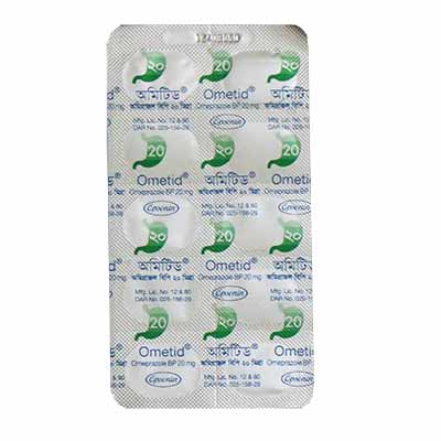 Omitid Omeprazole BP 20mg