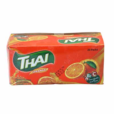 Thai Orange Drink Powder 20 Packs