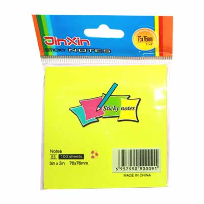 Sticky Note (5 Colors Sheets) 1pack