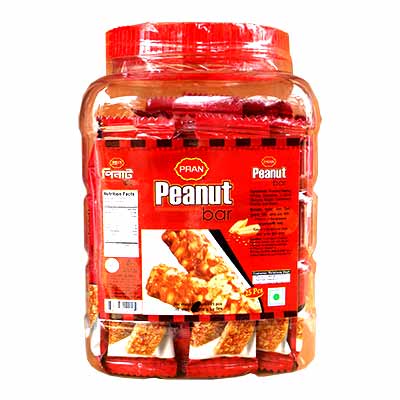 Pran Peanut Bar 25 Piece
